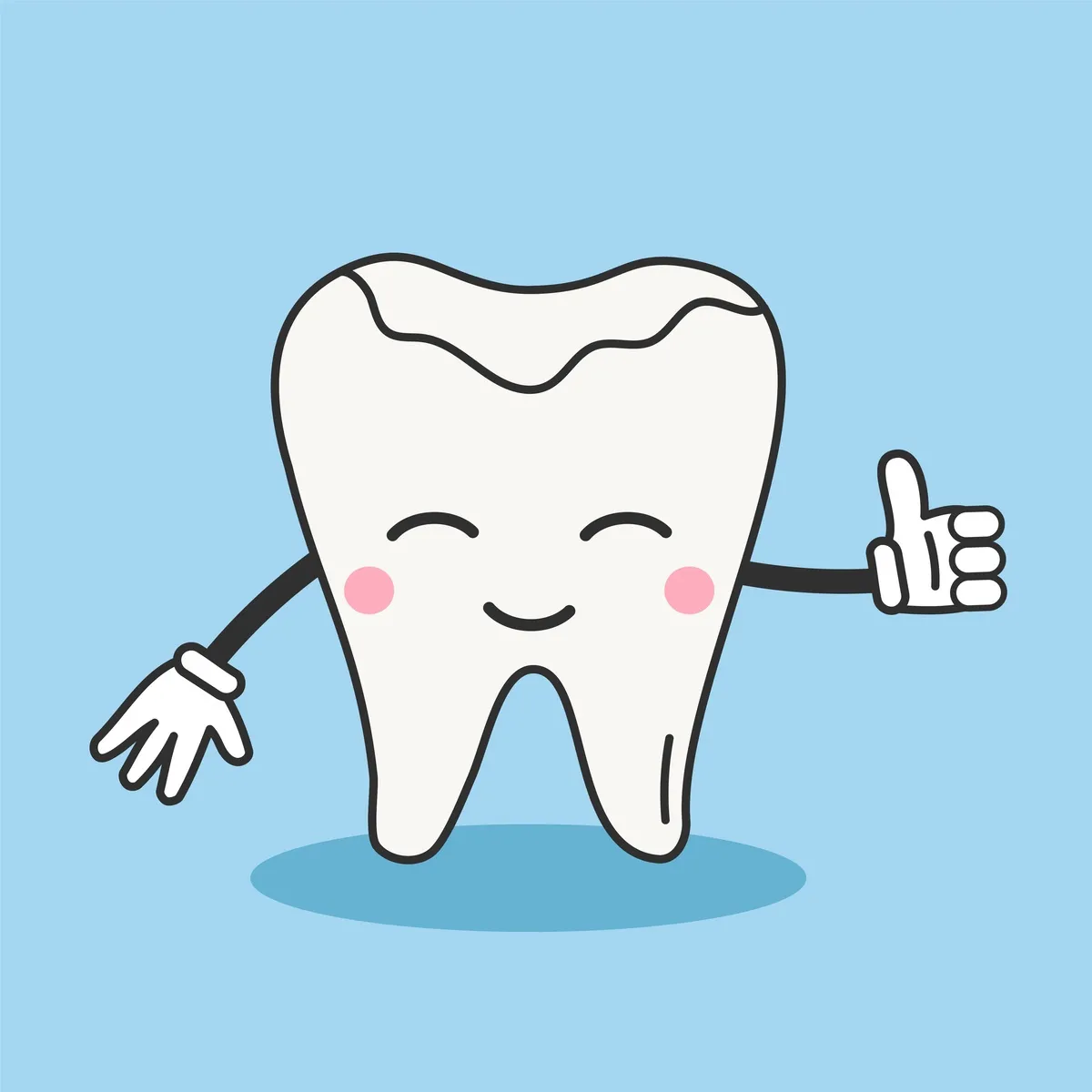 Cute tooth filling character. Happy tooh vector illustration. Smiling little baby cartoon tooth symbol. Oral health care kids dentistry concept. Cute tooth filling character. Happy tooh vector illustration. Smiling little baby cartoon tooth symbol. Oral health care kids dentistry concept.