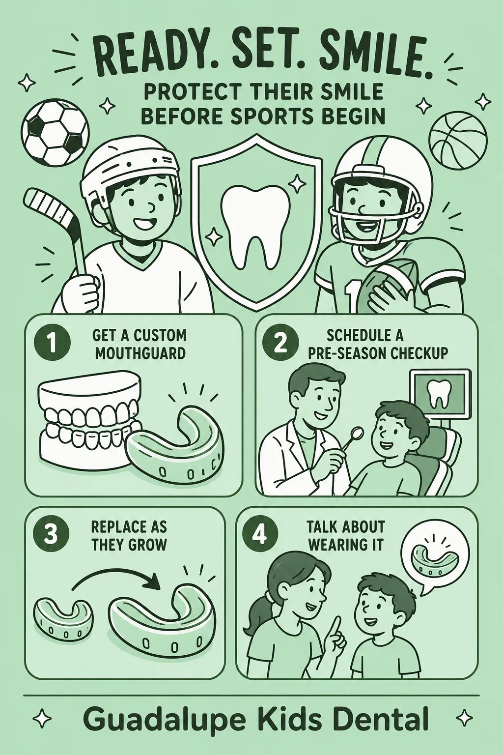 Infographic_How to Keep Your Child's Teeth Healthy During Summer Sports Season