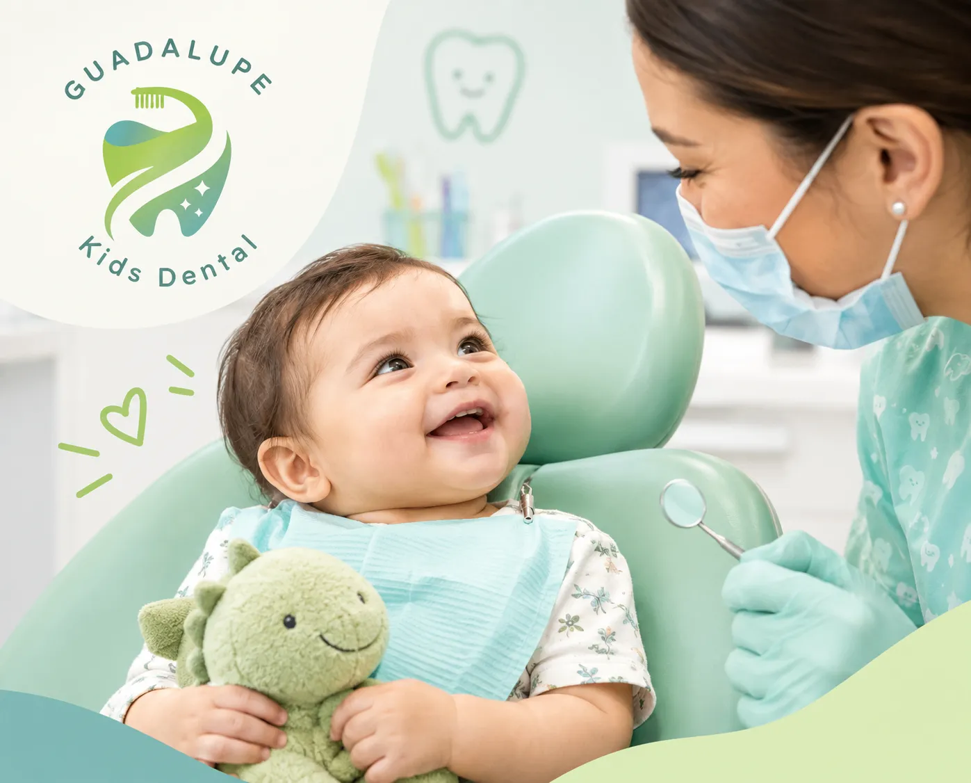 first infant visit at Guadalupe Kids Dental